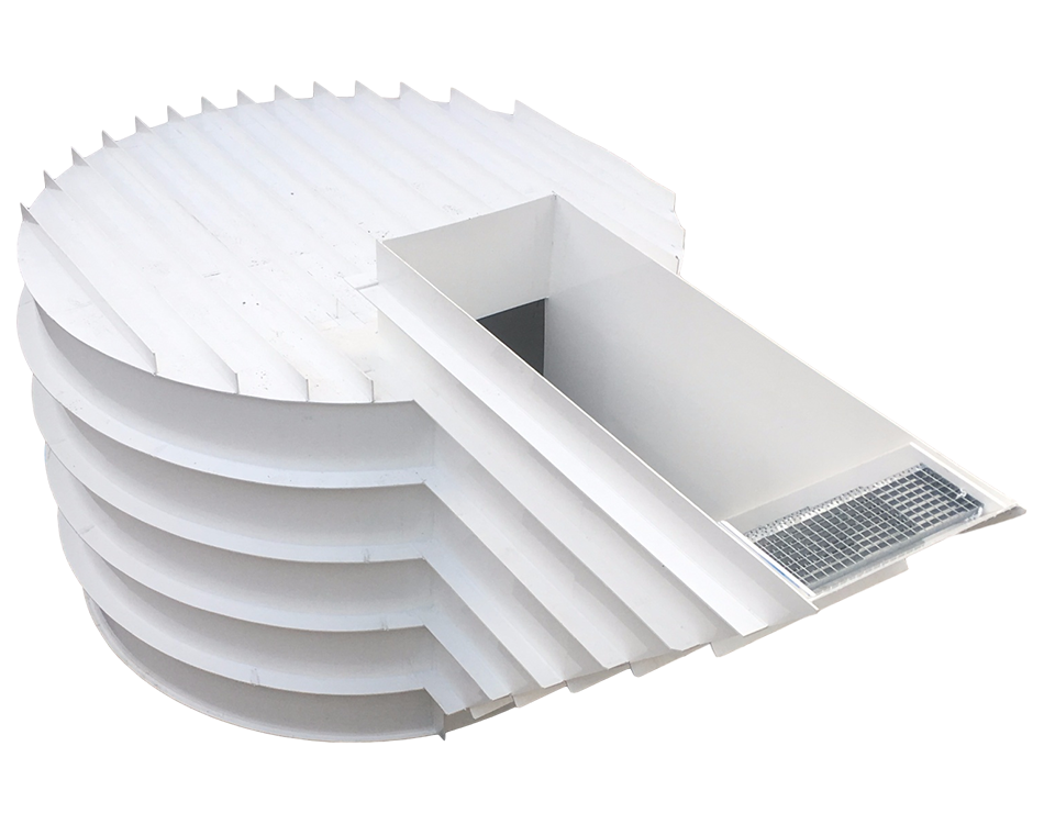 Round plastic cellars